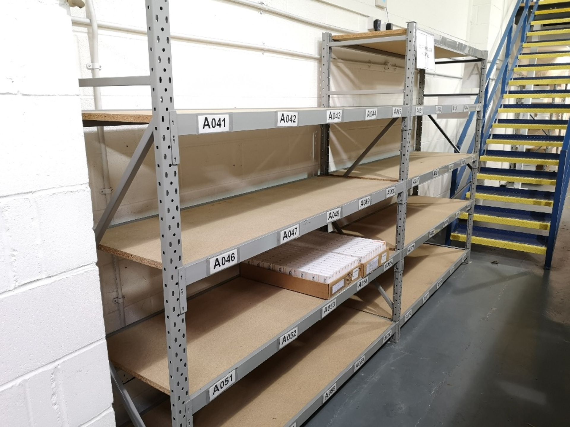 (52) Bays of four tier light duty shelving - Image 8 of 11