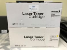 (2) Laser Toner Cartridges