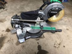 Hitachi C8FSE slide compound mitre saw