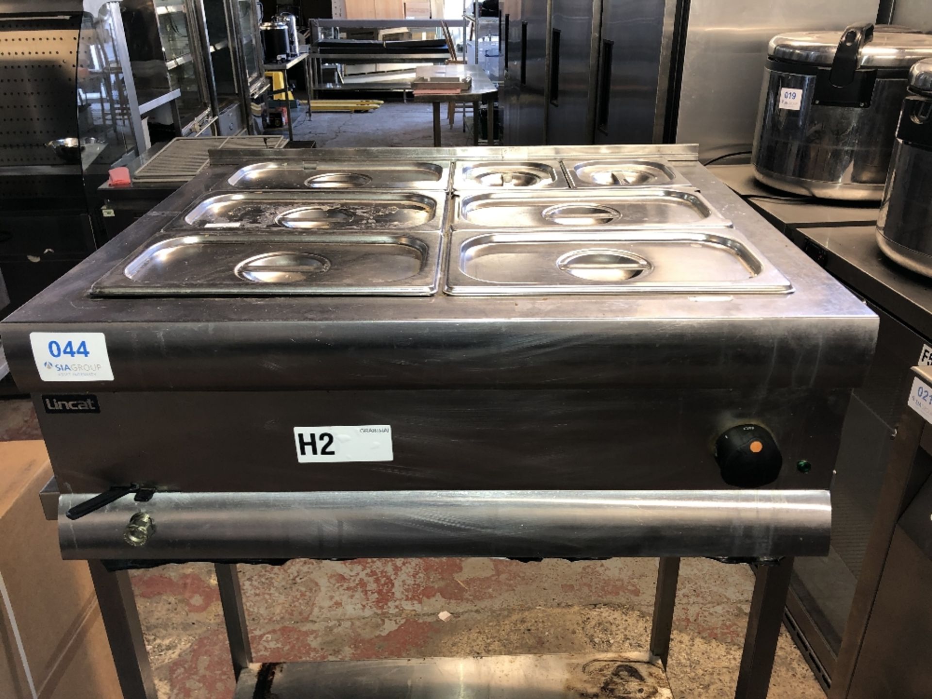 Lincat BM7XW Stainless Steel Wet Heat Electric Bain Marie