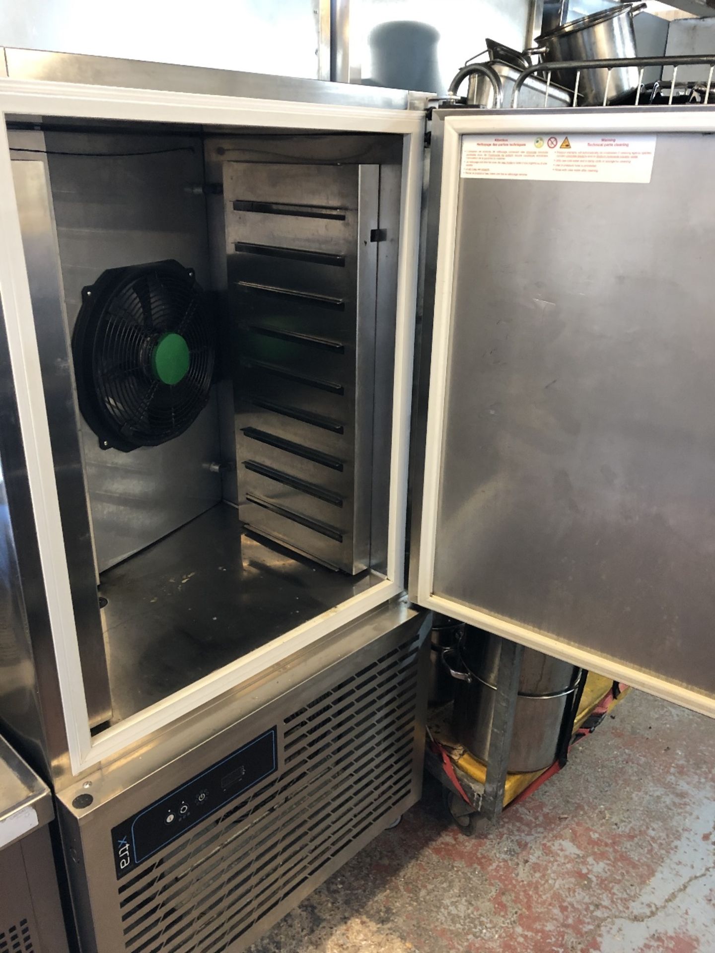 Foster Xtra XR35 Stainless Steel 35kg Blast Chiller - Image 3 of 5
