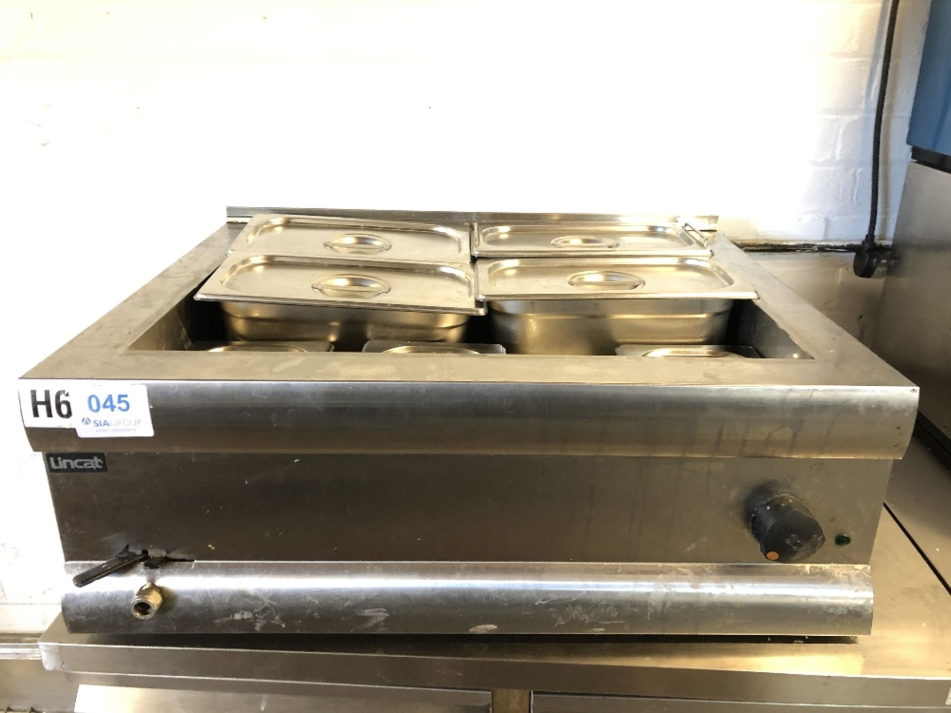 Lincat BM7XW Stainless Steel Wet Heat Electric Bain Marie