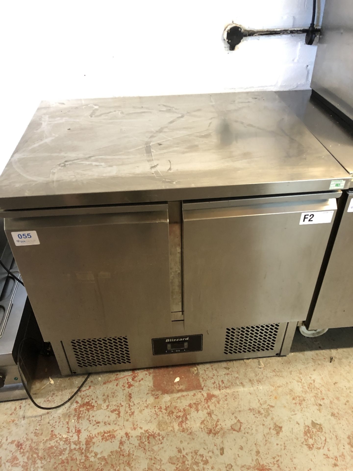Blizzard BCC2 Compact 2 Door Stainless Steel 214Ltr Gastronorm Counter - Image 2 of 3