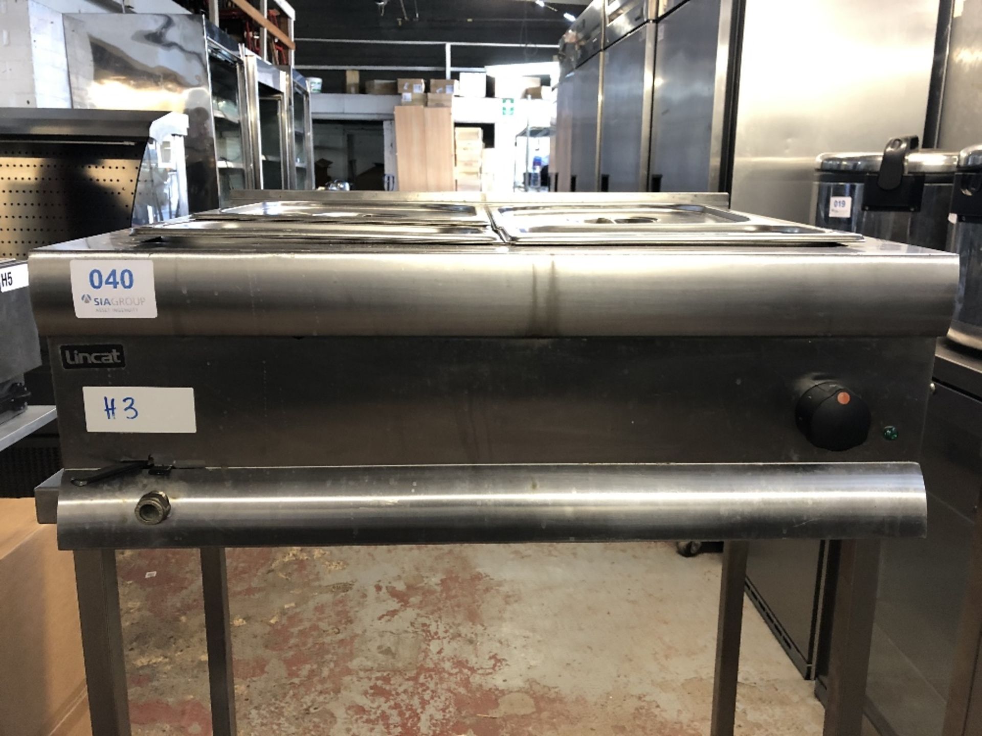 Lincat BM7XW Stainless Steel Wet Heat Electric Bain Marie - Image 2 of 3