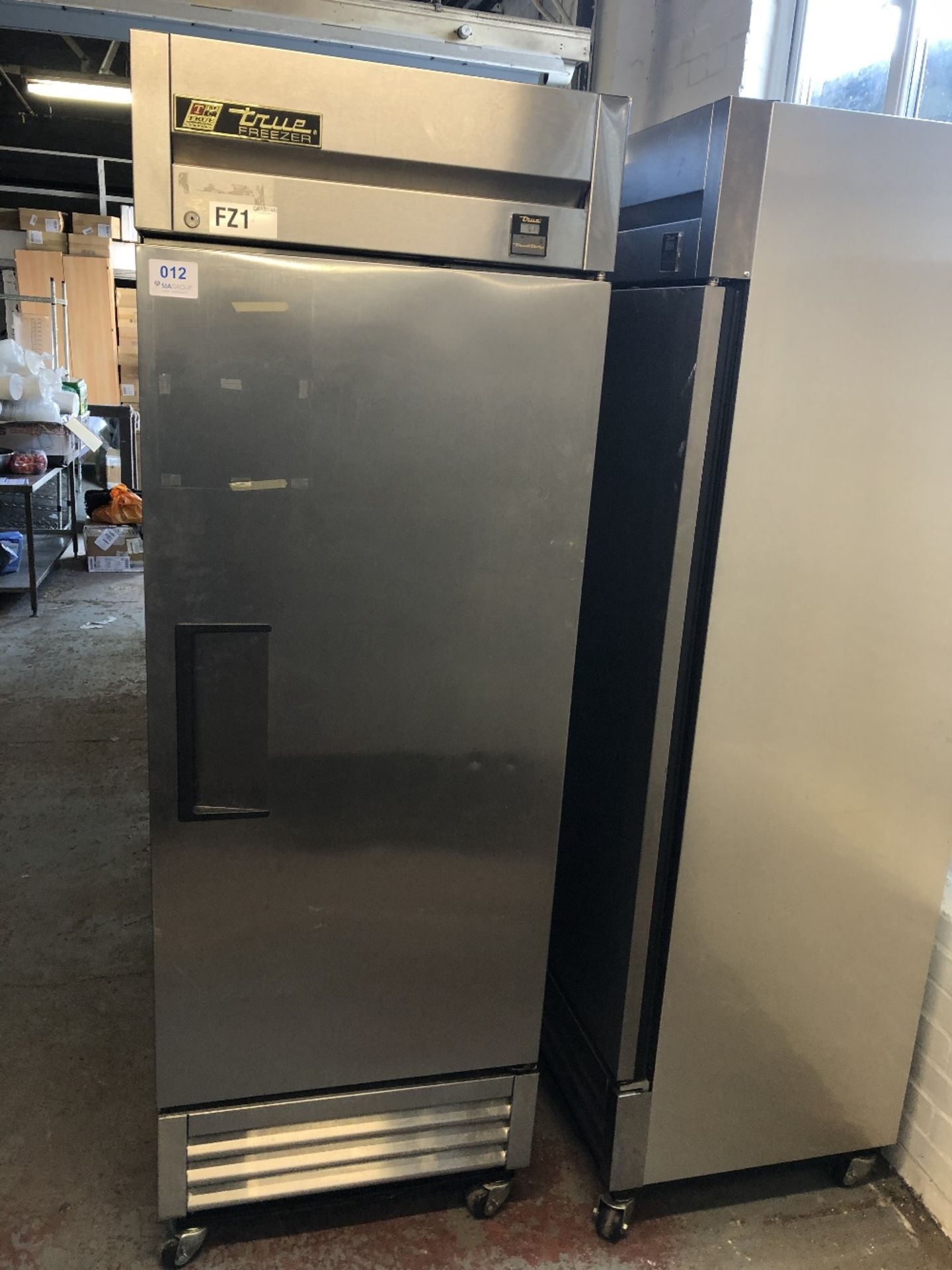 True T19FZ Upright Commercial Stainless Steel Freezer