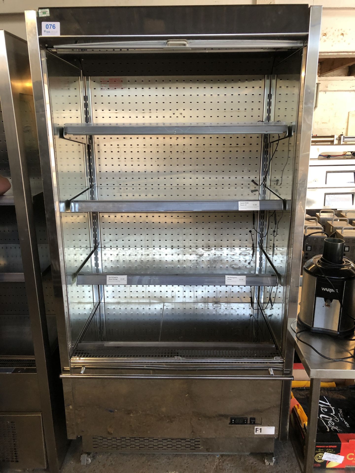 Pastorkalt Karlos 937M2 Stainless Steel Multi Deck Display Chiller