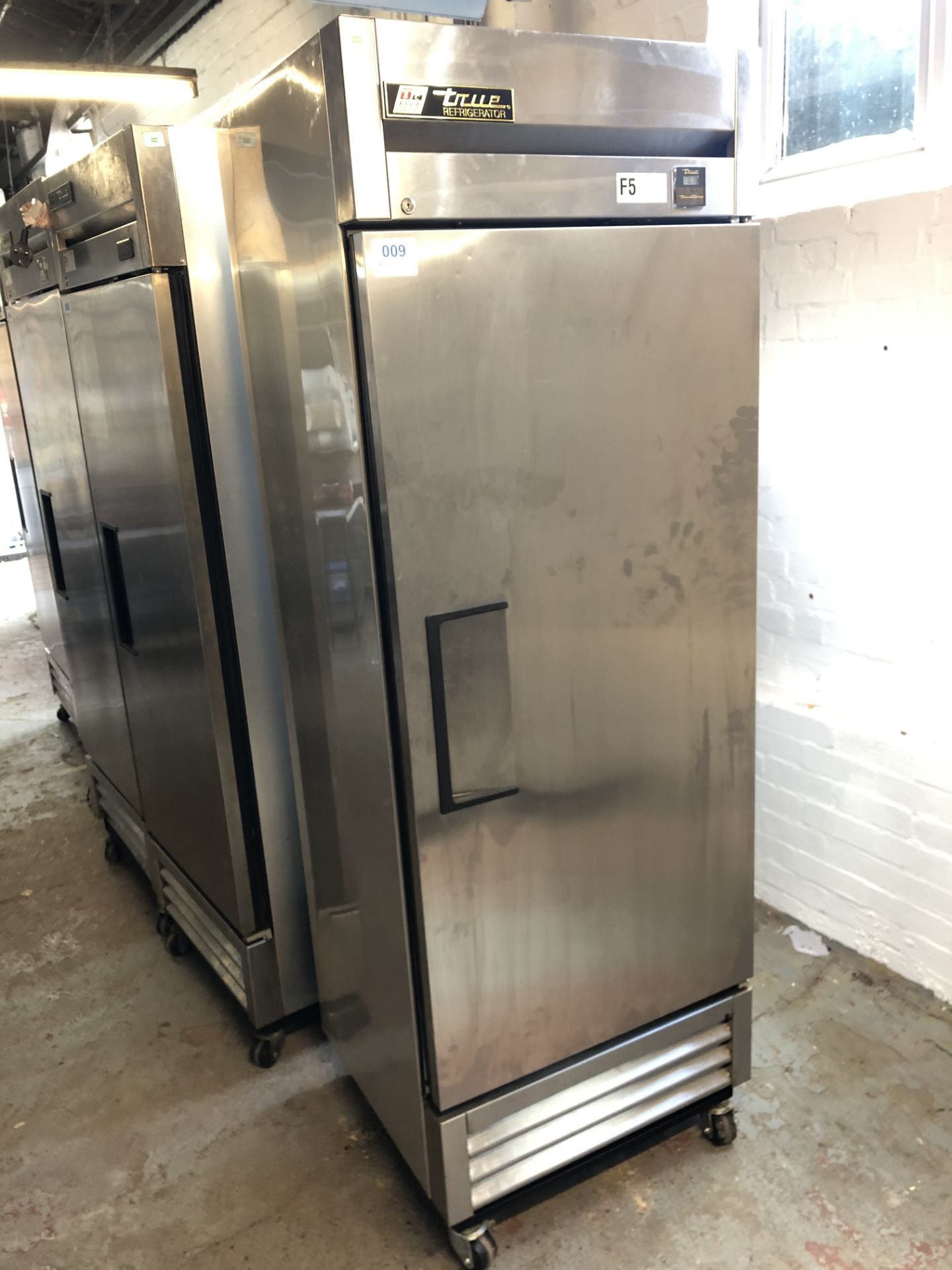 True Refrigeration T-19E-HC Upright Commercial Stainless Steel Fridge