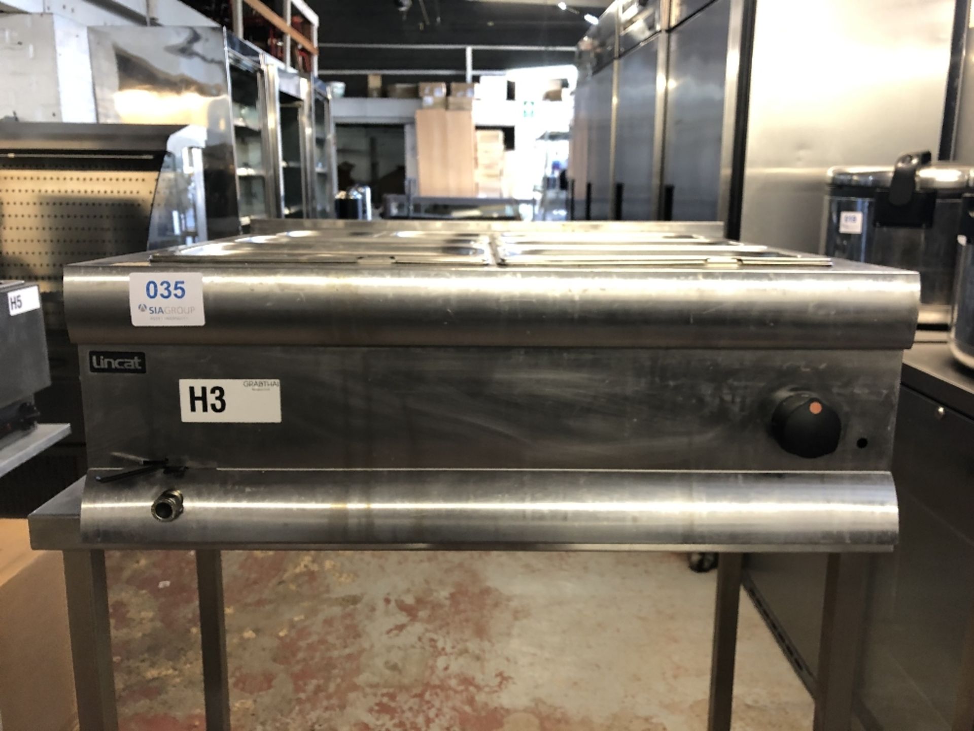 Lincat BM7XW Stainless Steel Wet Heat Electric Bain Marie - Image 2 of 3