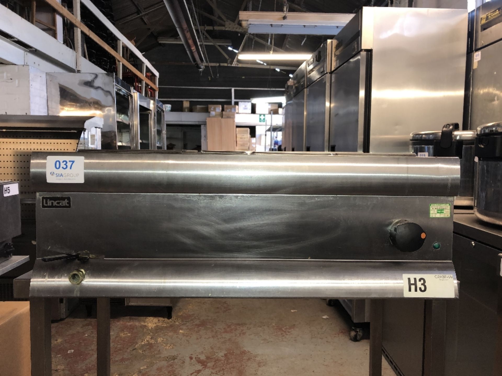 Lincat BM7XW Stainless Steel Wet Heat Electric Bain Marie - Image 2 of 3