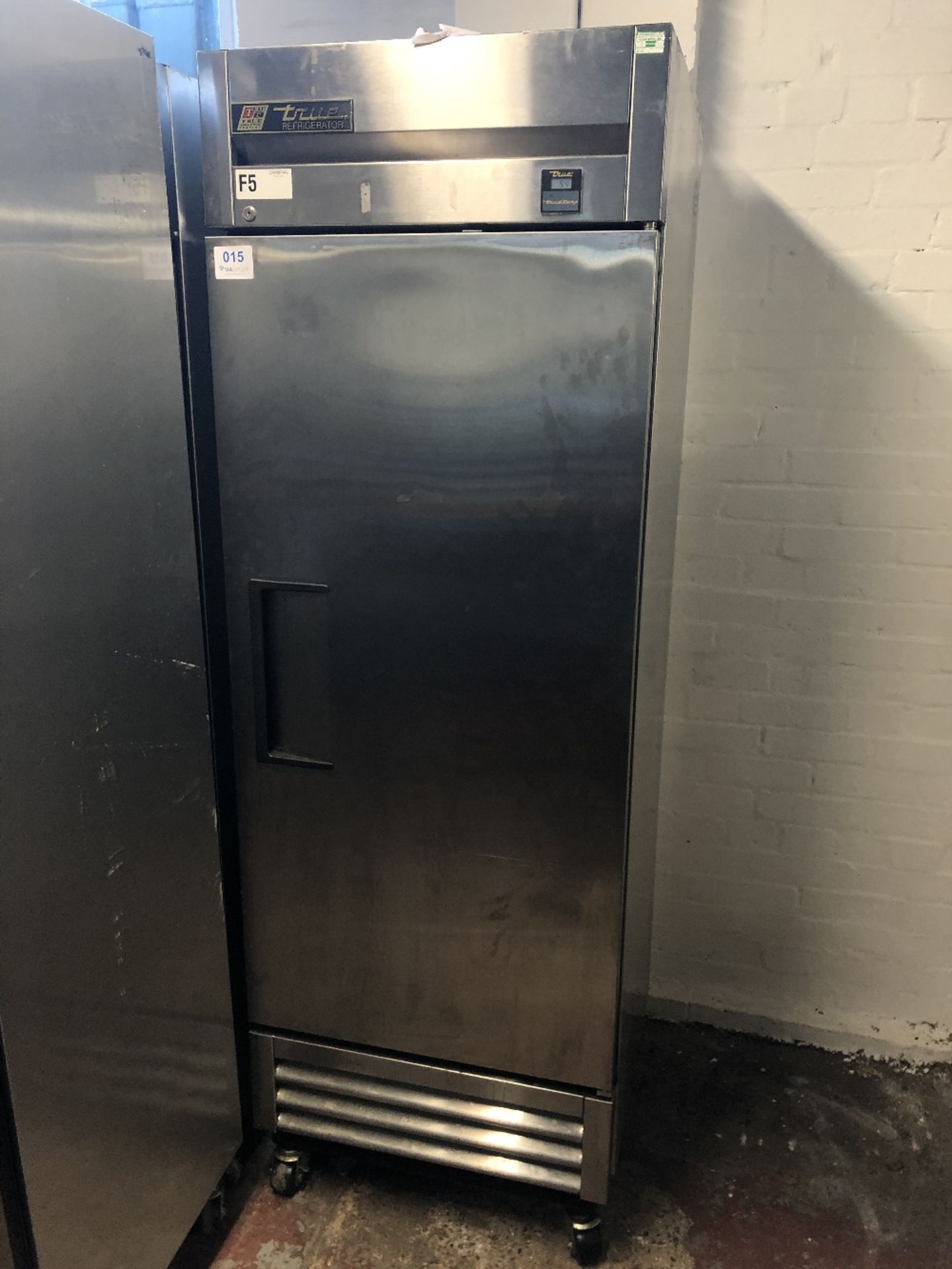 True Refrigeration T-19E-HC Upright Commercial Stainless Steel Fridge