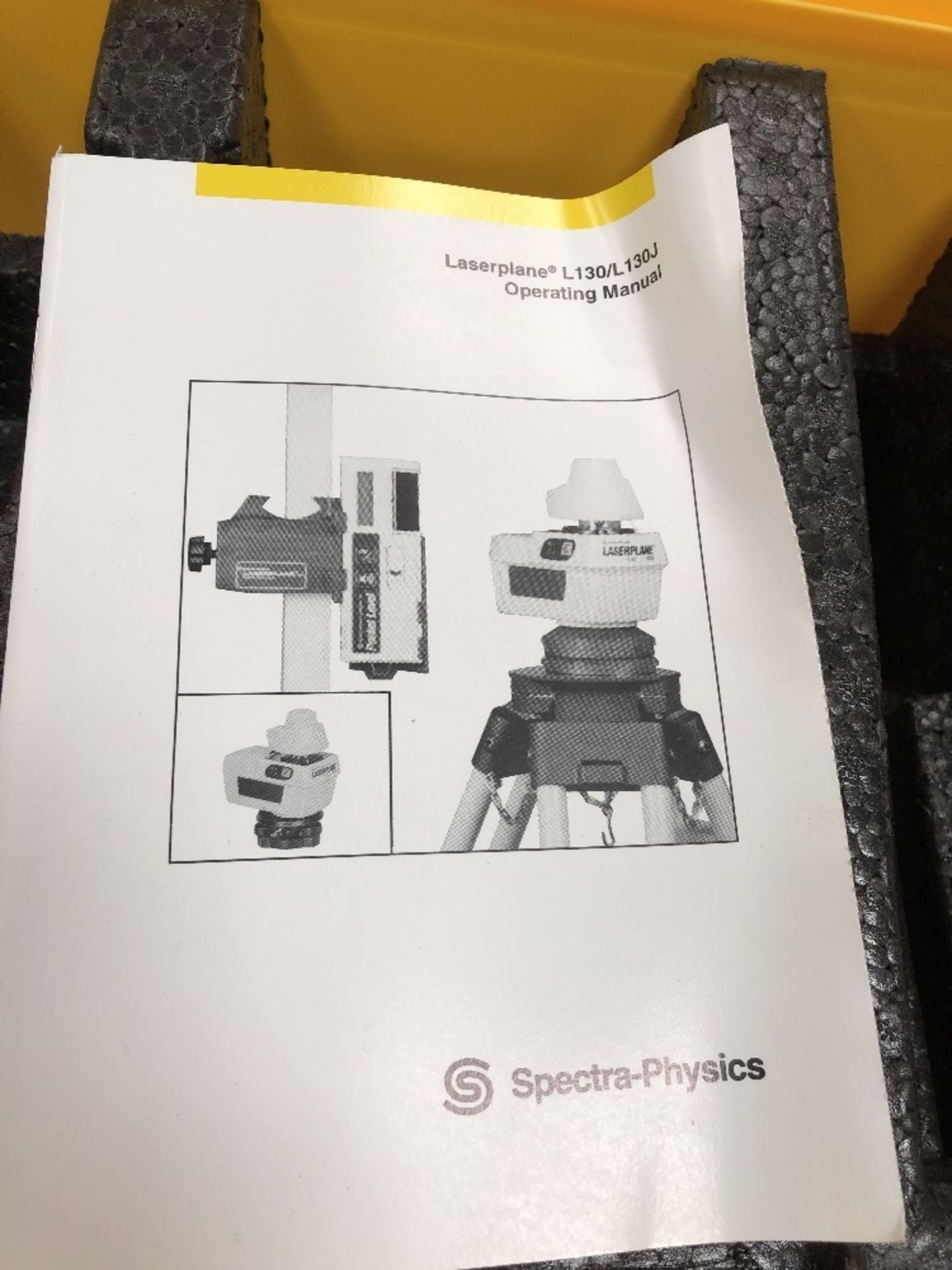 Spectra-Physics Laserplane 130 Laser Level with Tripod - Image 4 of 5