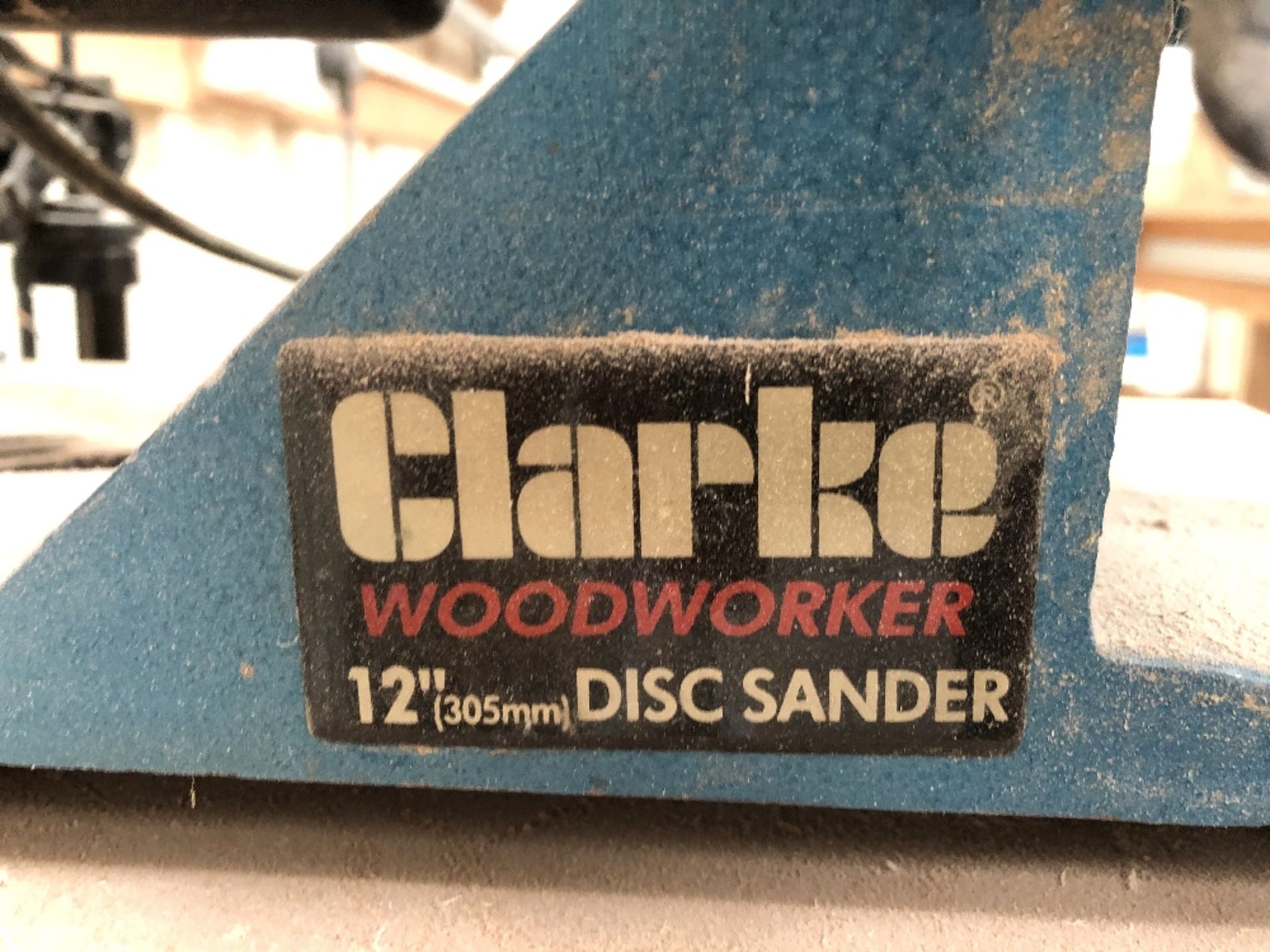 Clarke Woodworker 12" Disc Sander - Image 4 of 4