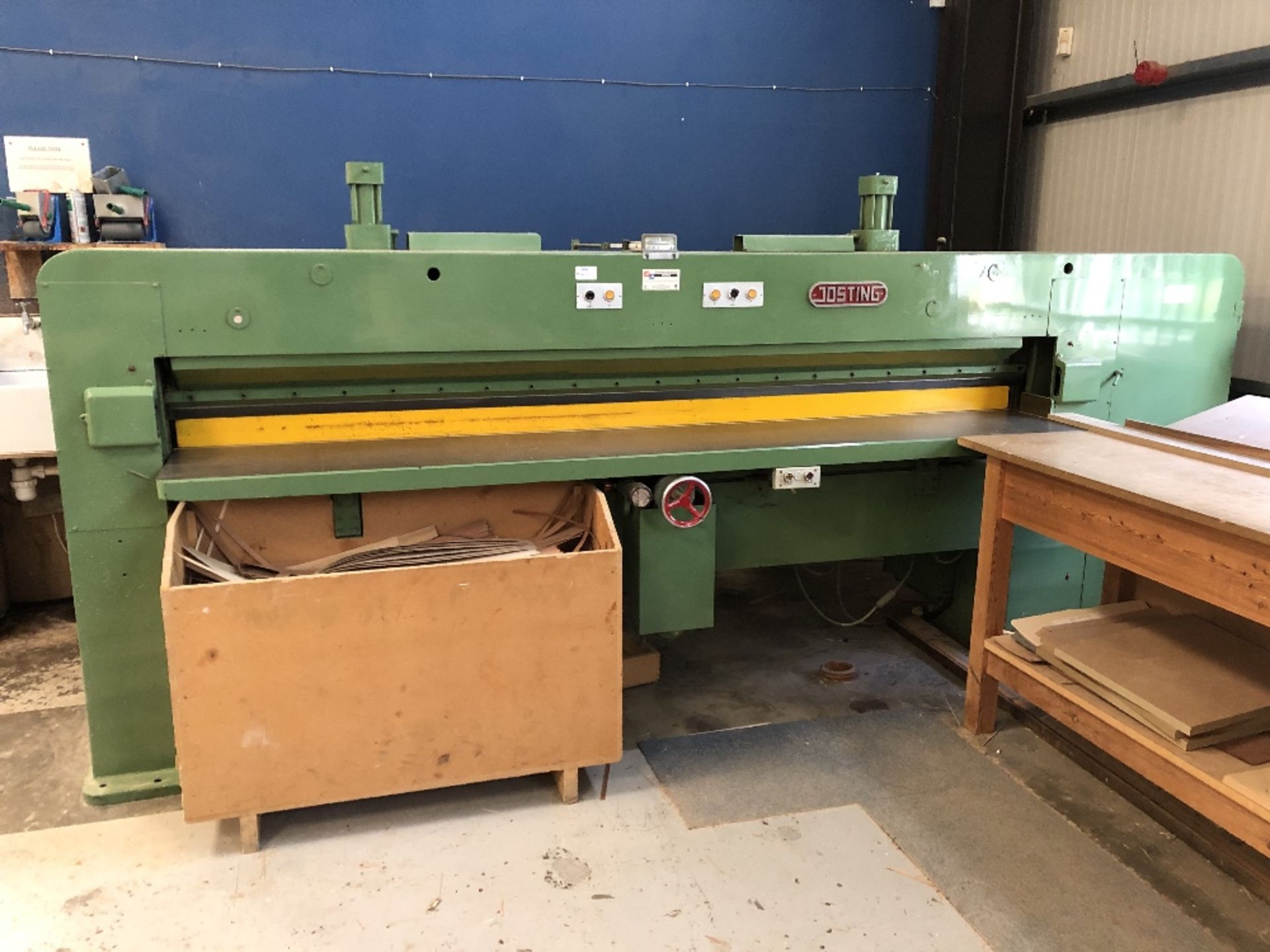 Josting T-346 Model EFS2800 Veneer Scissors Machine - Image 4 of 4