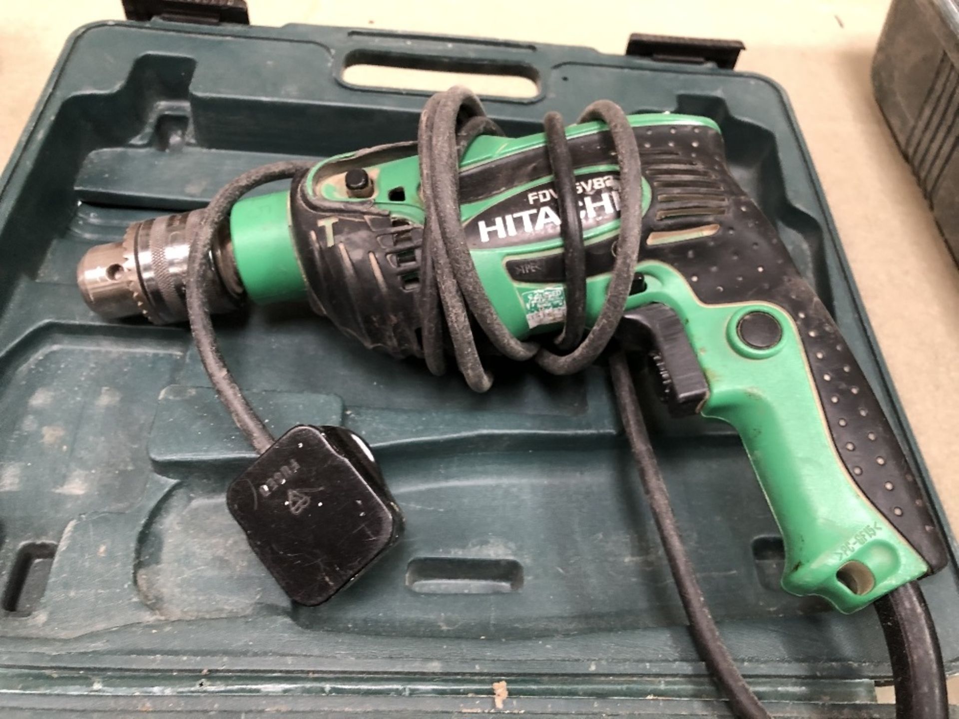 Hitachi Battery Drill and Hitachi FDV16VB2 240v Hammer Drill - Image 3 of 3