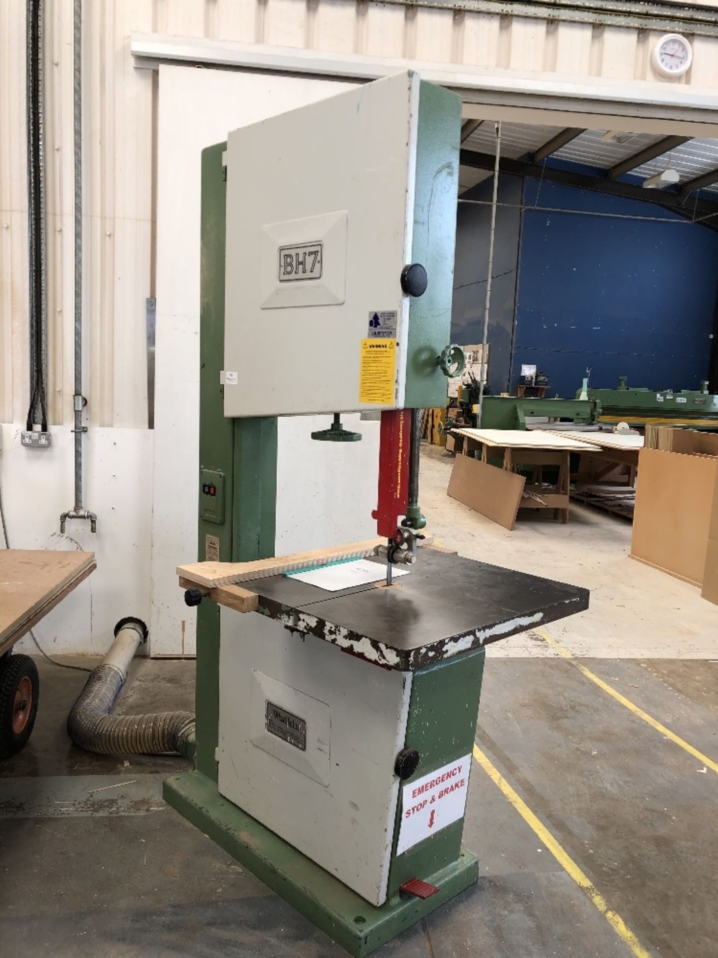 Wadkin BH7 Vertical Bandsaw