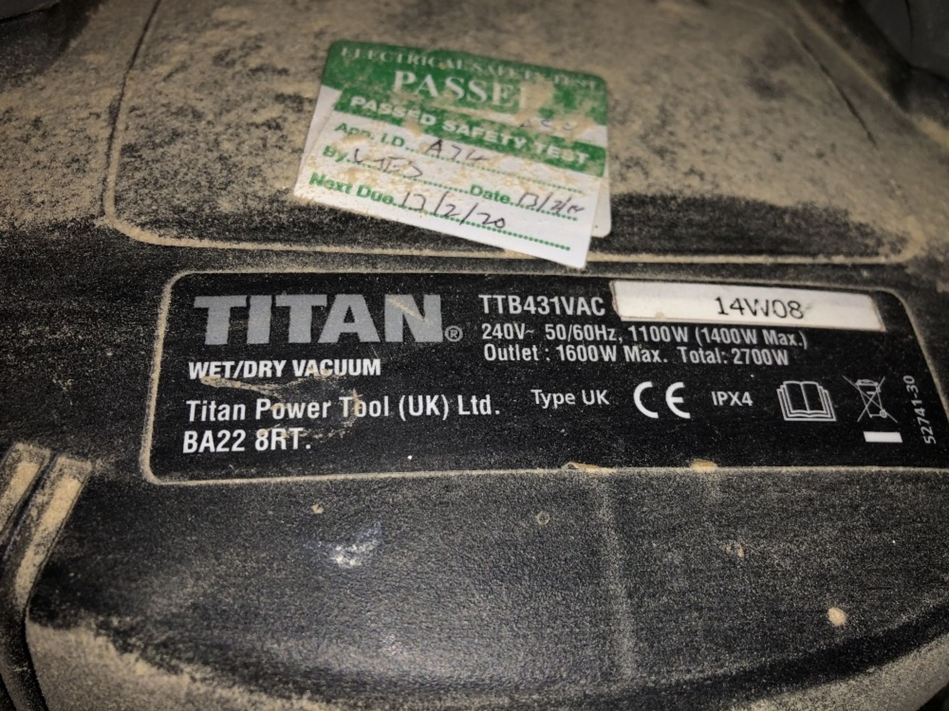 Festool KS120EB Sliding Compound Mitre Saw with Titan TTB431VAC Wet & Dry Vacuum - Image 6 of 6