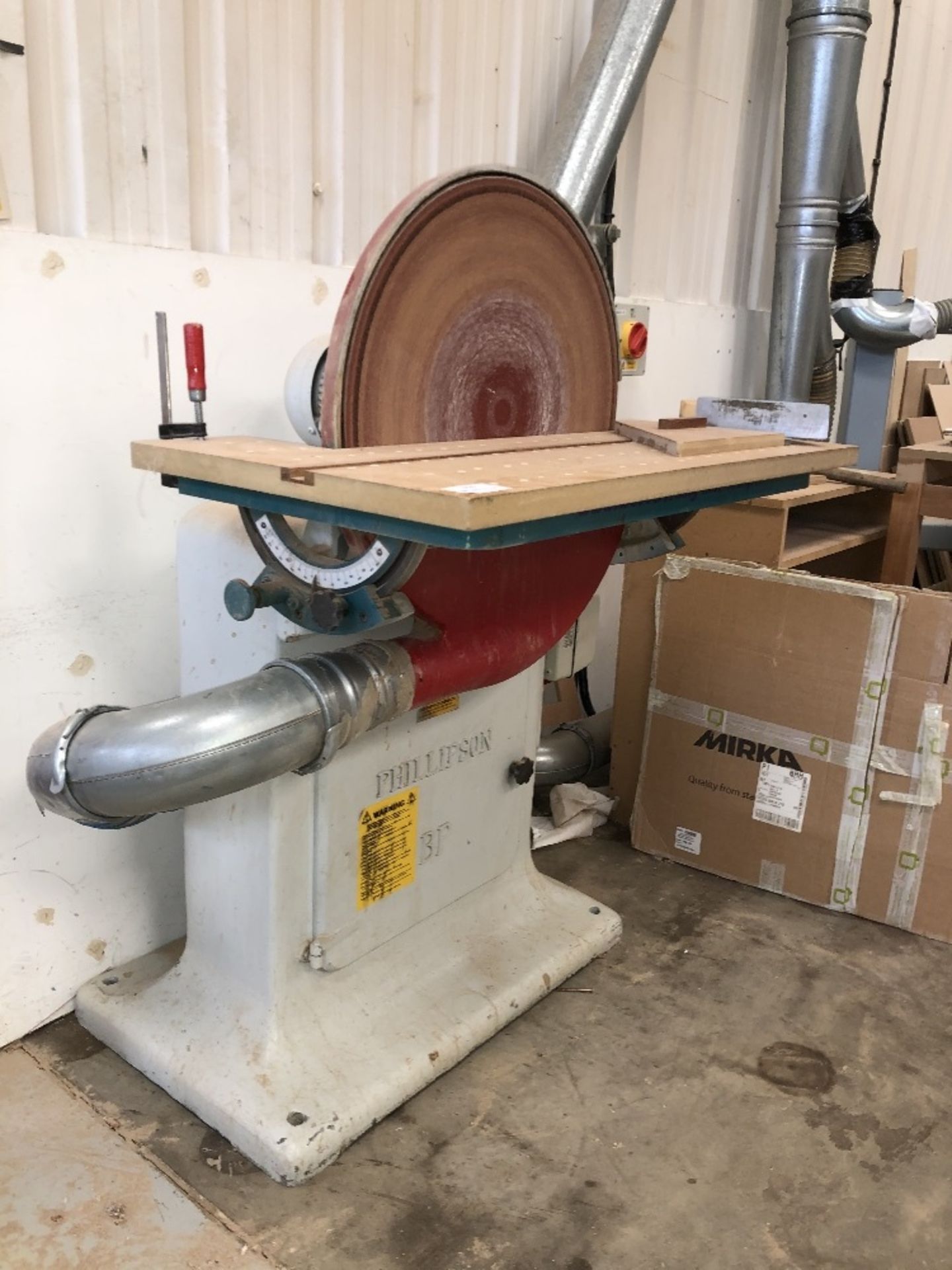 Phillipson BP 24" Disc Sander - Image 2 of 6