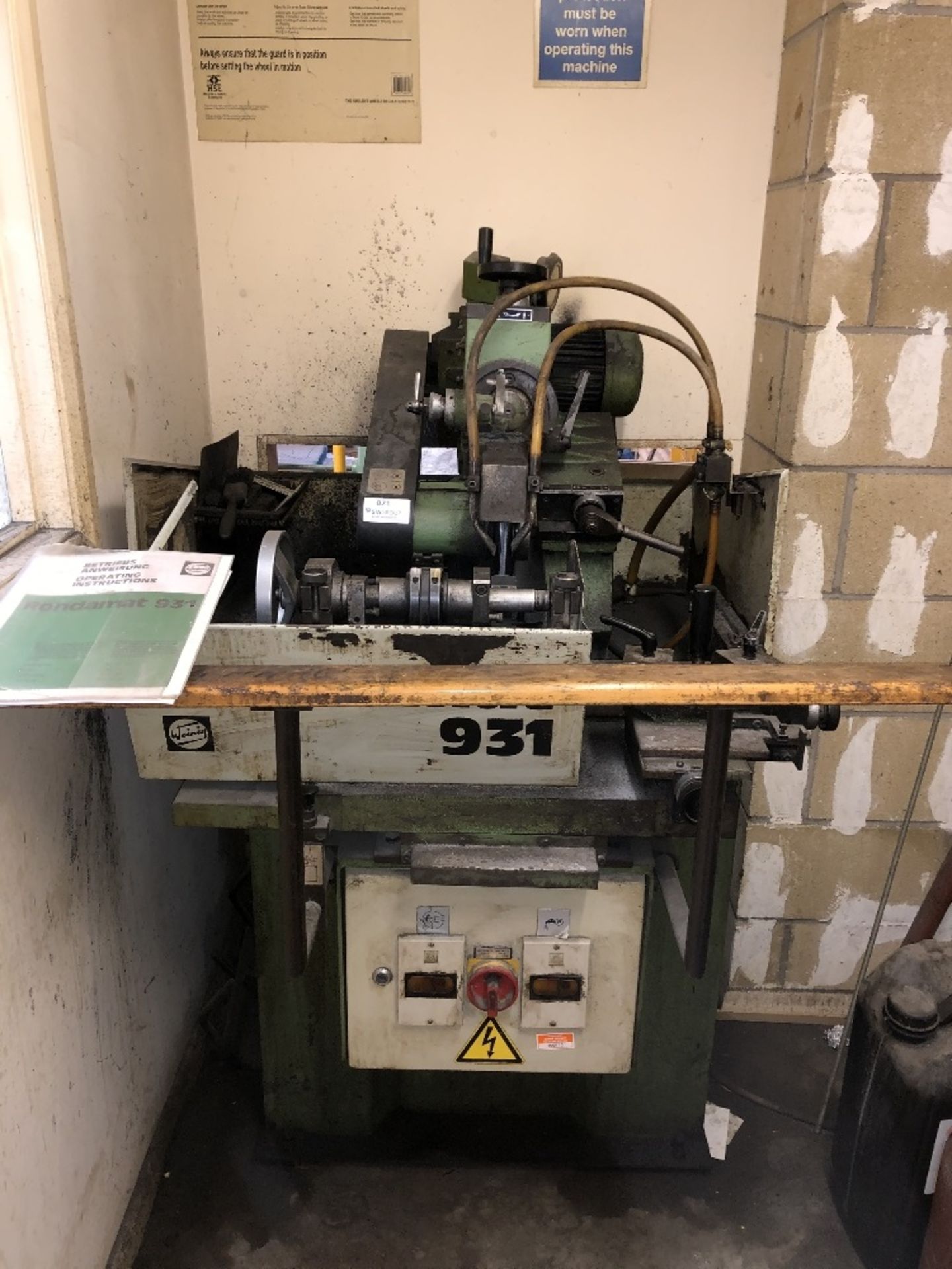 Weinig Rondamat R931 High Precision Straight and Profile Grinding Machine - Image 2 of 5