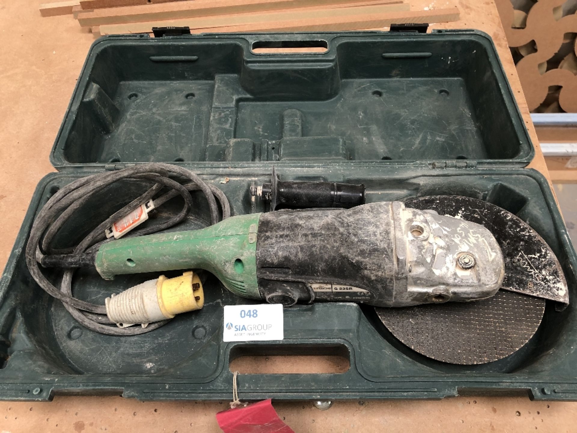 Hitachi G23SR 110v 230mm Angle Grinder