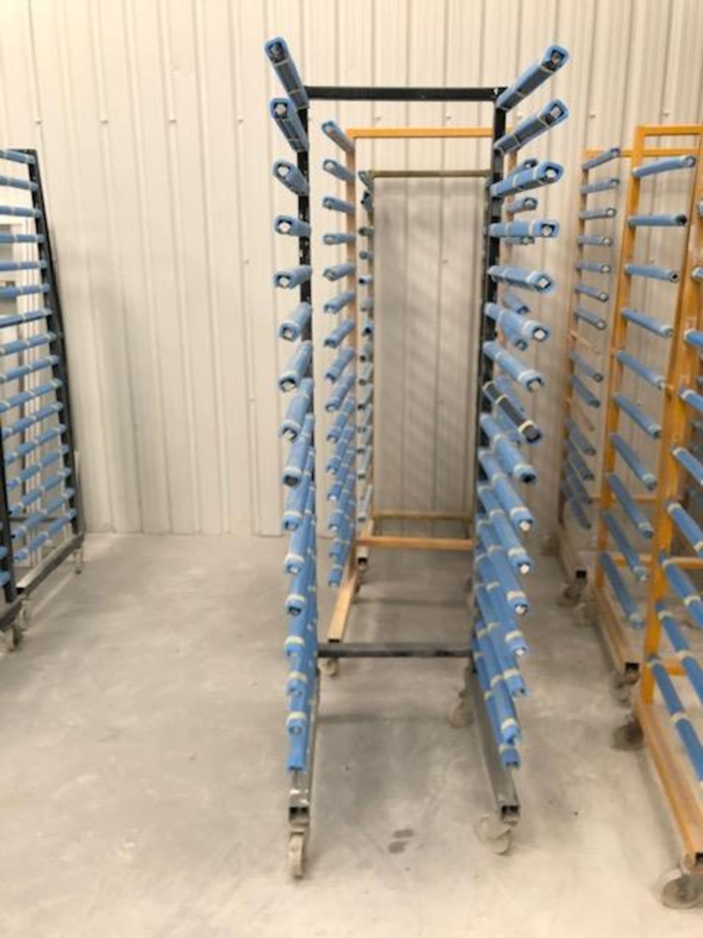 (3) Mobile Steel Fabricated Drying Racks - Image 2 of 3