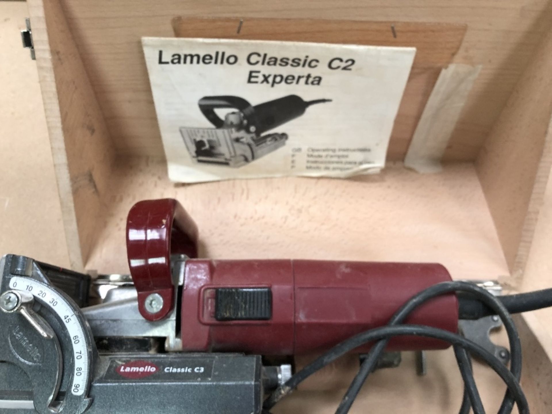 (2)Lamello Biscuit Jointers, Classic C2 & Top 10 - Image 4 of 4