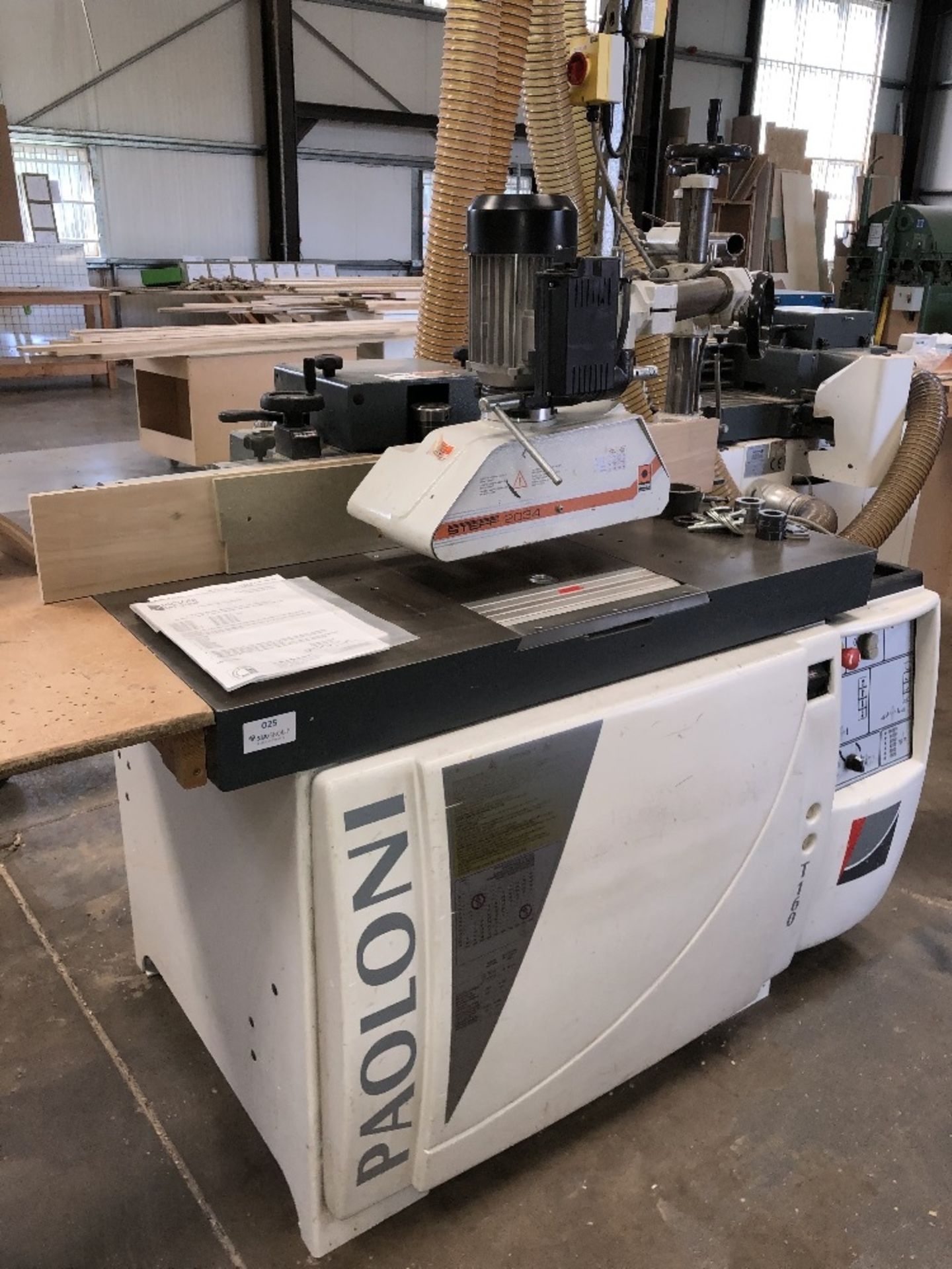 Paoloni T160 Tilting Spindle Moulder - Image 2 of 6