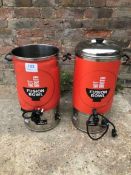 (2) Chefmaster Water Boilers