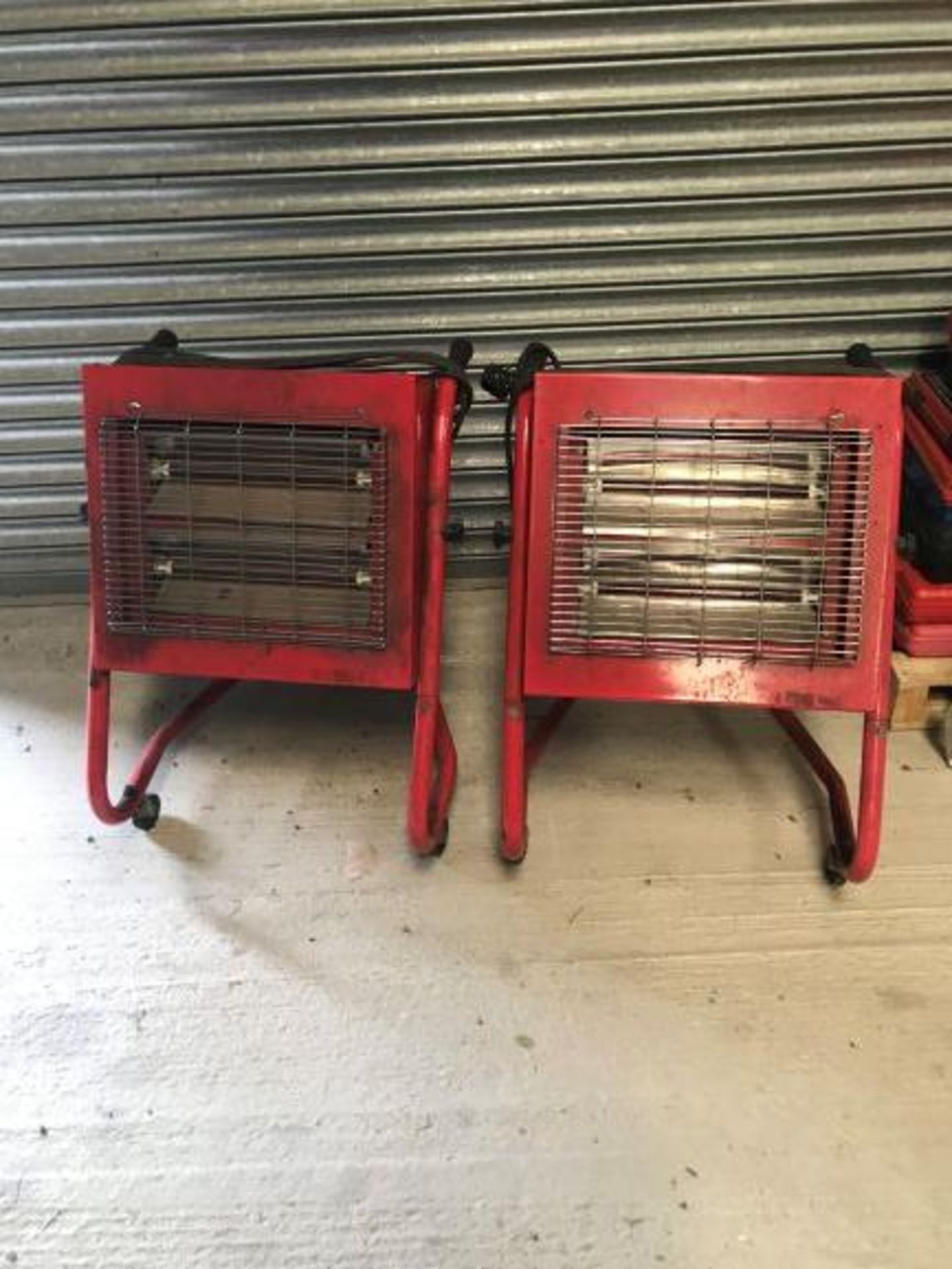 2 x Sealey Infrared Heater 230v