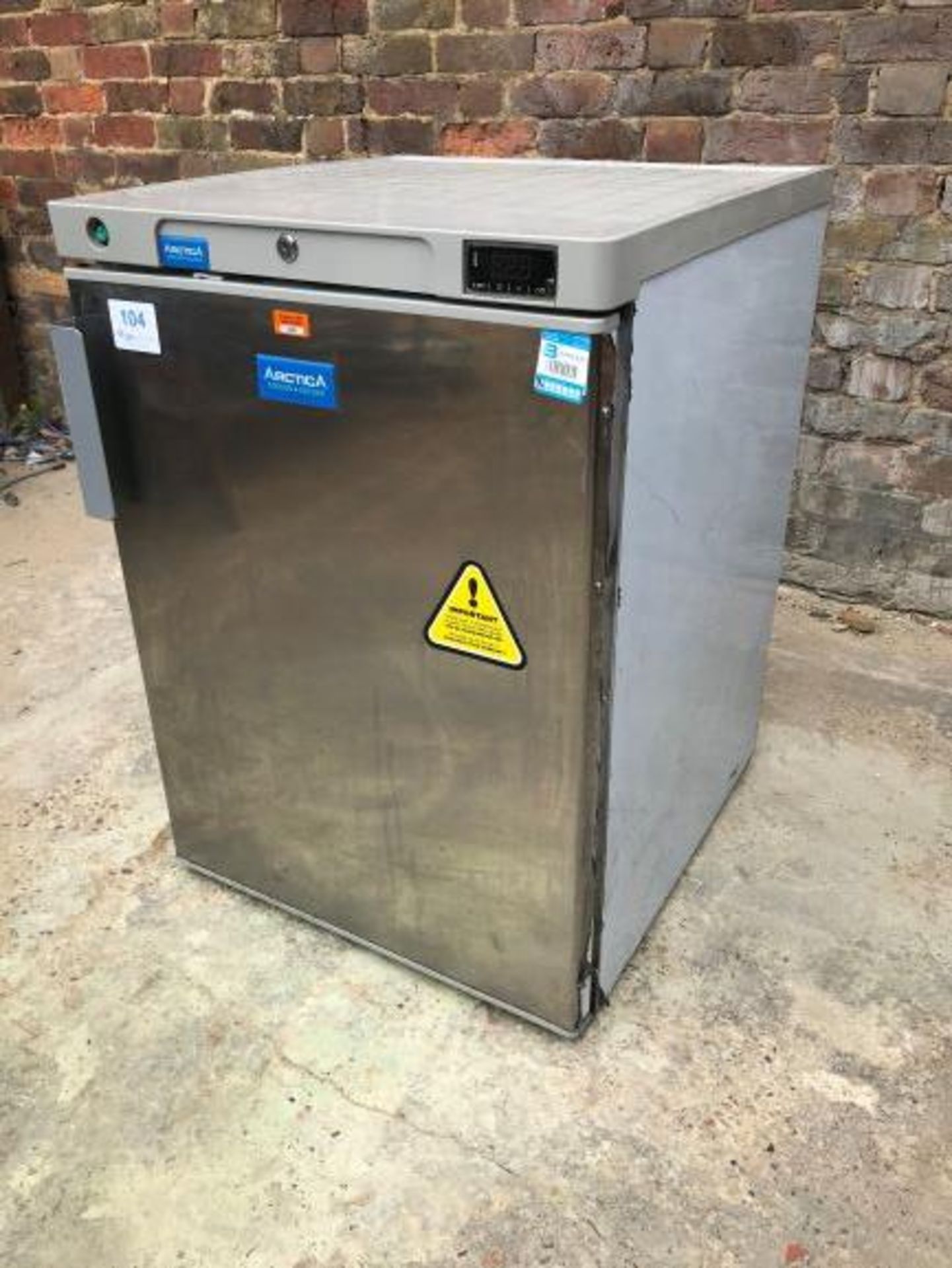 Arctica HEA701 200Ltr Commercial Undercounter Stainless Steel Freezer - Image 2 of 4