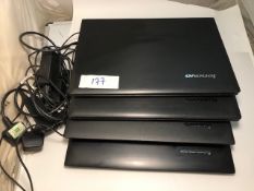 (4) Lenovo Laptops
