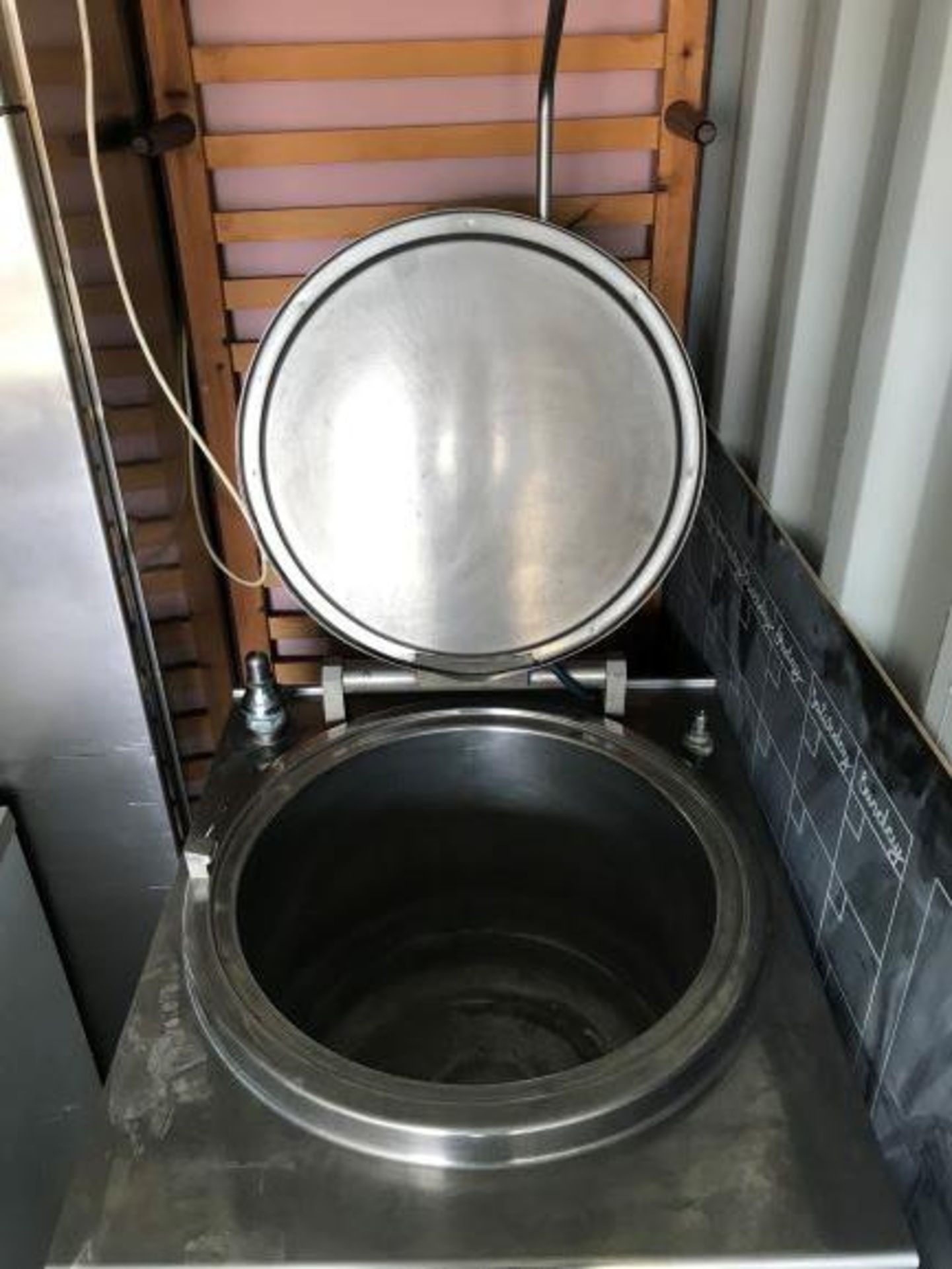 Electrolux Cylindrical 100Ltr Stainless Steel Boiling Pan - Image 4 of 4