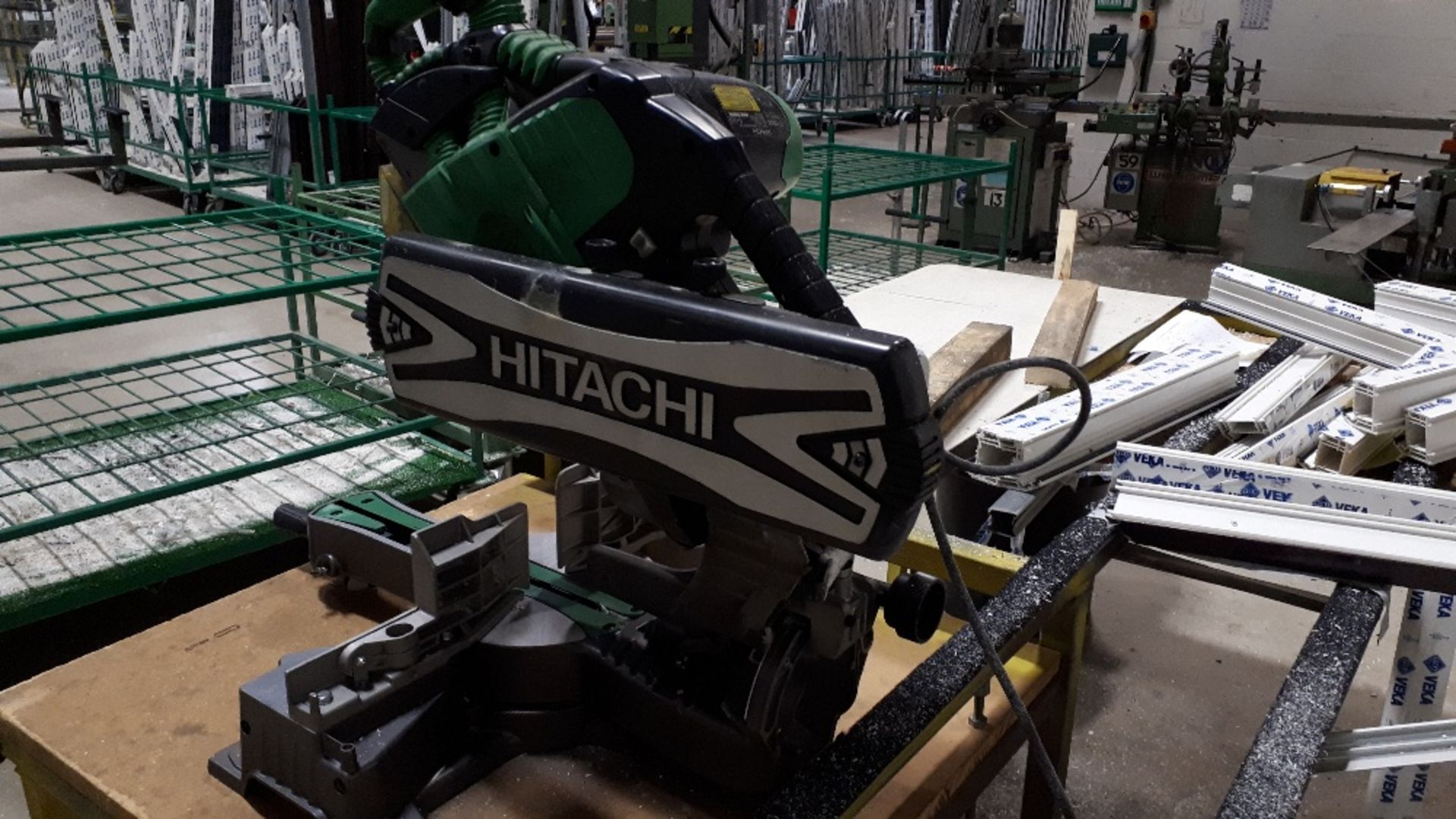 Hitachi C12RSH 305mm slide compound mitre saw - Image 4 of 8