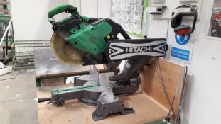 Hitachi C12RSH 305mm slide compound mitre saw