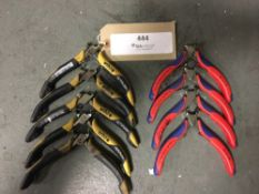 (5) Wiha end cutters & (4) Knipex end cutters
