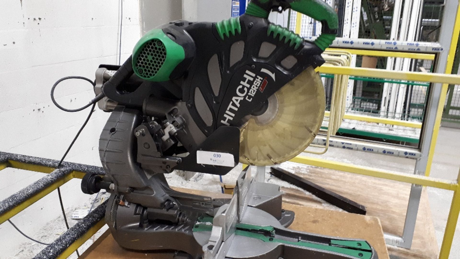 Hitachi C12RSH 305mm slide compound mitre saw - Image 8 of 8