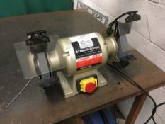 SIP 6" double ended bench grinder