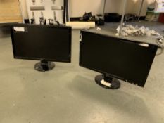 (2) BenQ GL2450 Computer monitors with stands