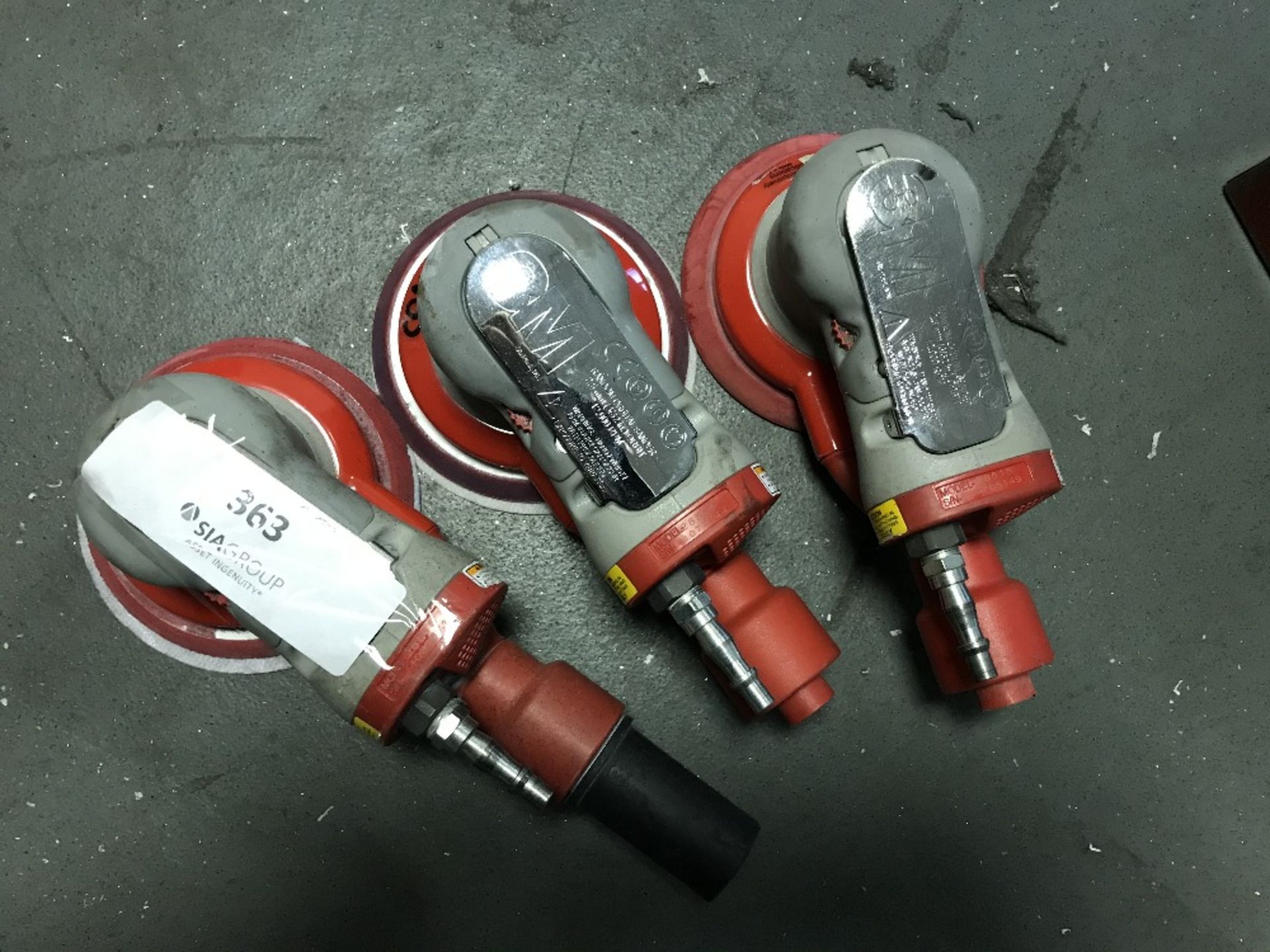 (3) 3M Random Orbital Sander / Polisher