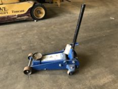 Draper 3 Tonne heavy duty hydraulic trolley jack