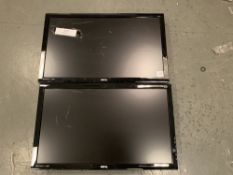 (2) BenQ GL2450 computer monitors