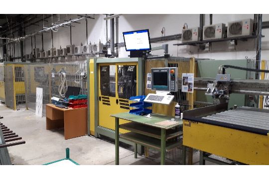 Act Schirmer Baz 1 Dsm Baz 2 Su2 Cutting And Routing Machineserial No 1714 316date Of Manufact