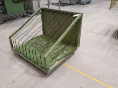 10-section steel framed mobile trolley