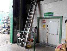 Extendable 58-rung stepladder