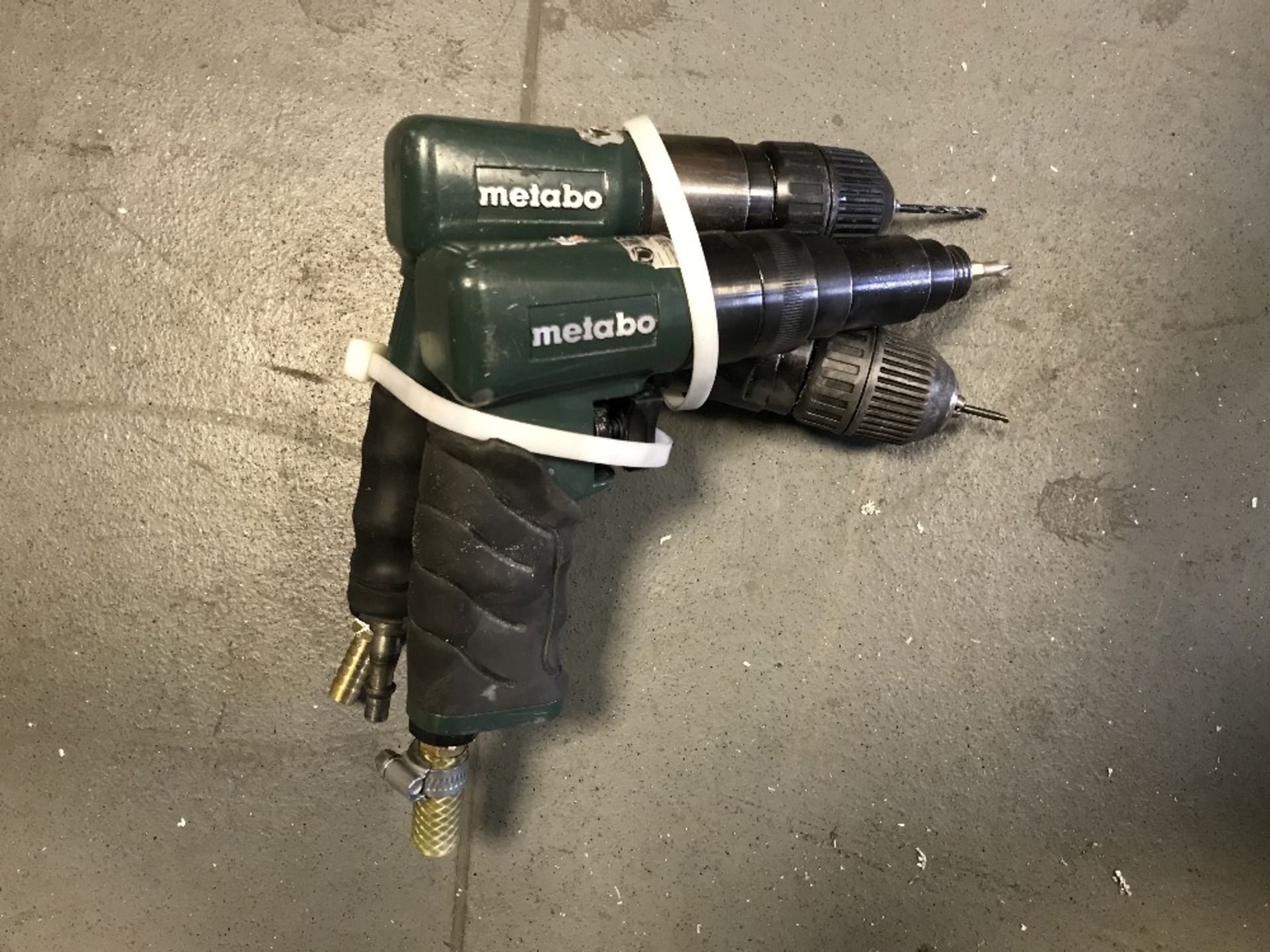 (3) Metabo Air Drills - Image 2 of 2