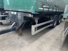 Adcliffe ADT01/18T/2AA drawbar trailer Fleet No. TR3