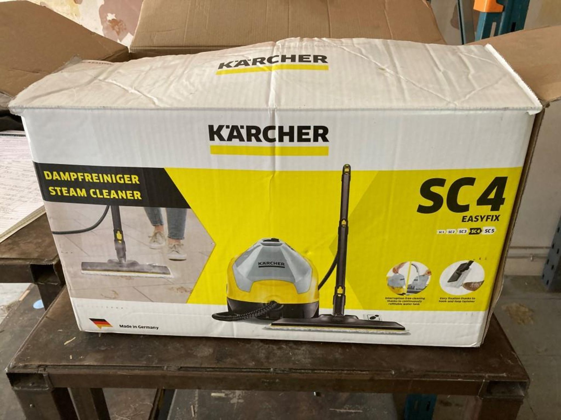 Karcher SC4 steam cleaner