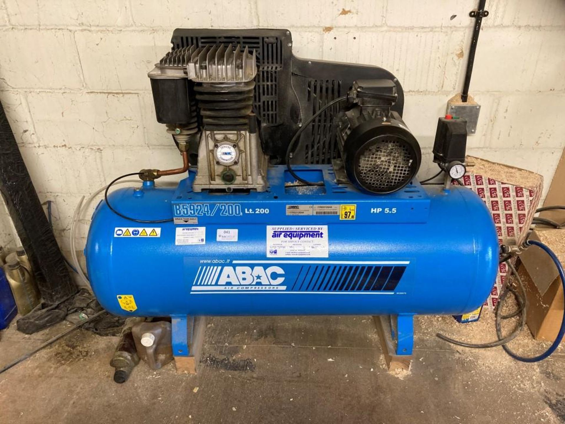 ABAC Pro belt driven air compressor