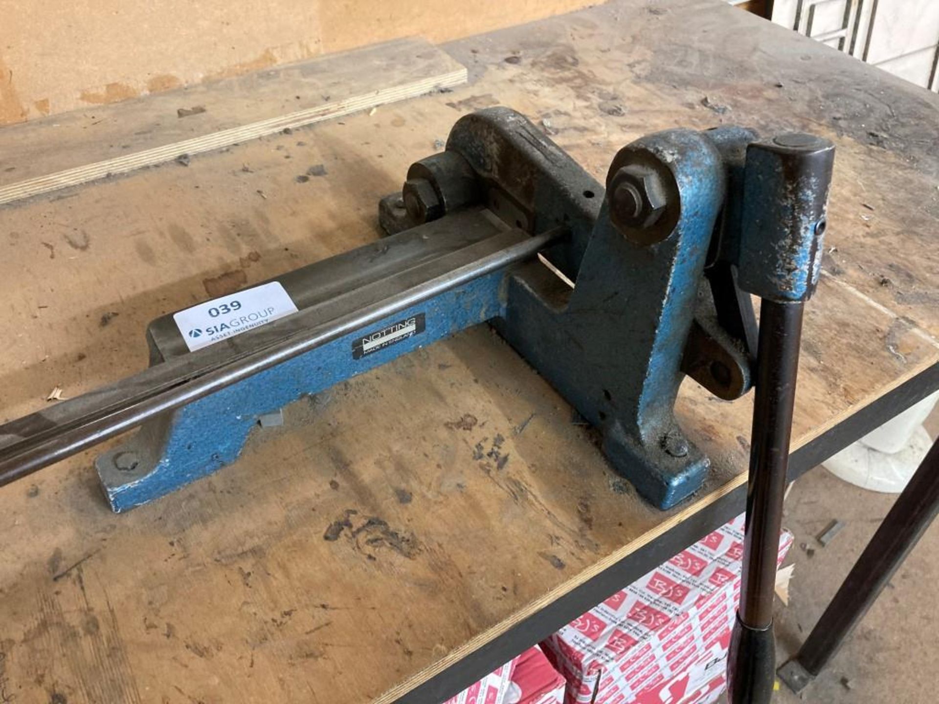 Notting manual rule bending machine - Image 2 of 3