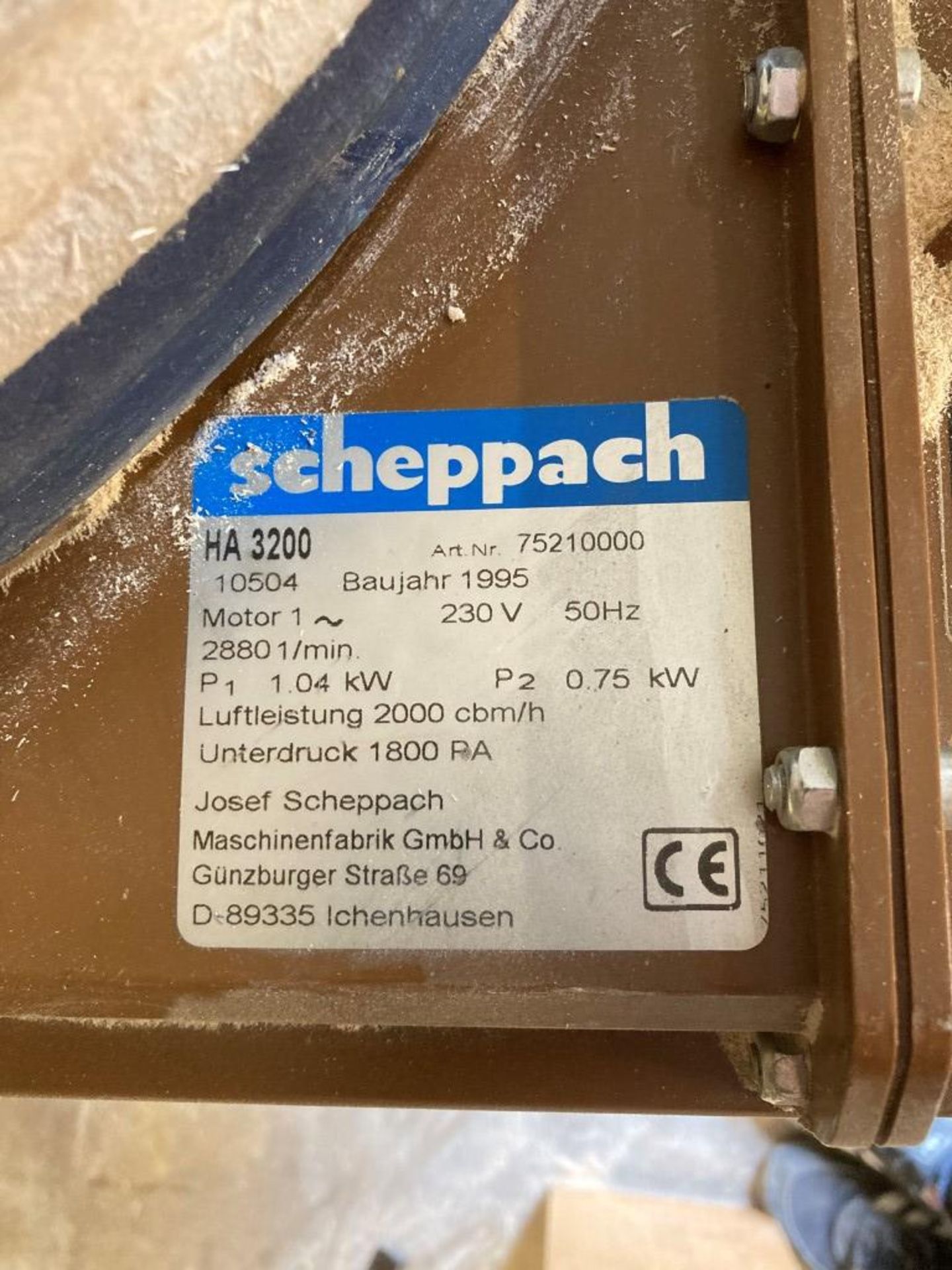 Scheppach TS4000 table saw & Scheppach HA3200 single bag extraction unit - Image 6 of 6