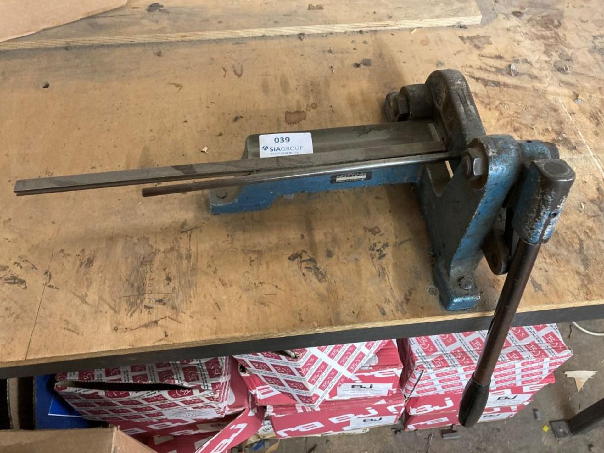 Notting manual rule bending machine